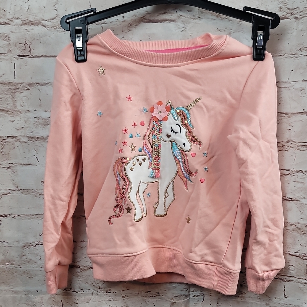 Amazon unicorn sweatshirt girl's 3y 3t new in package